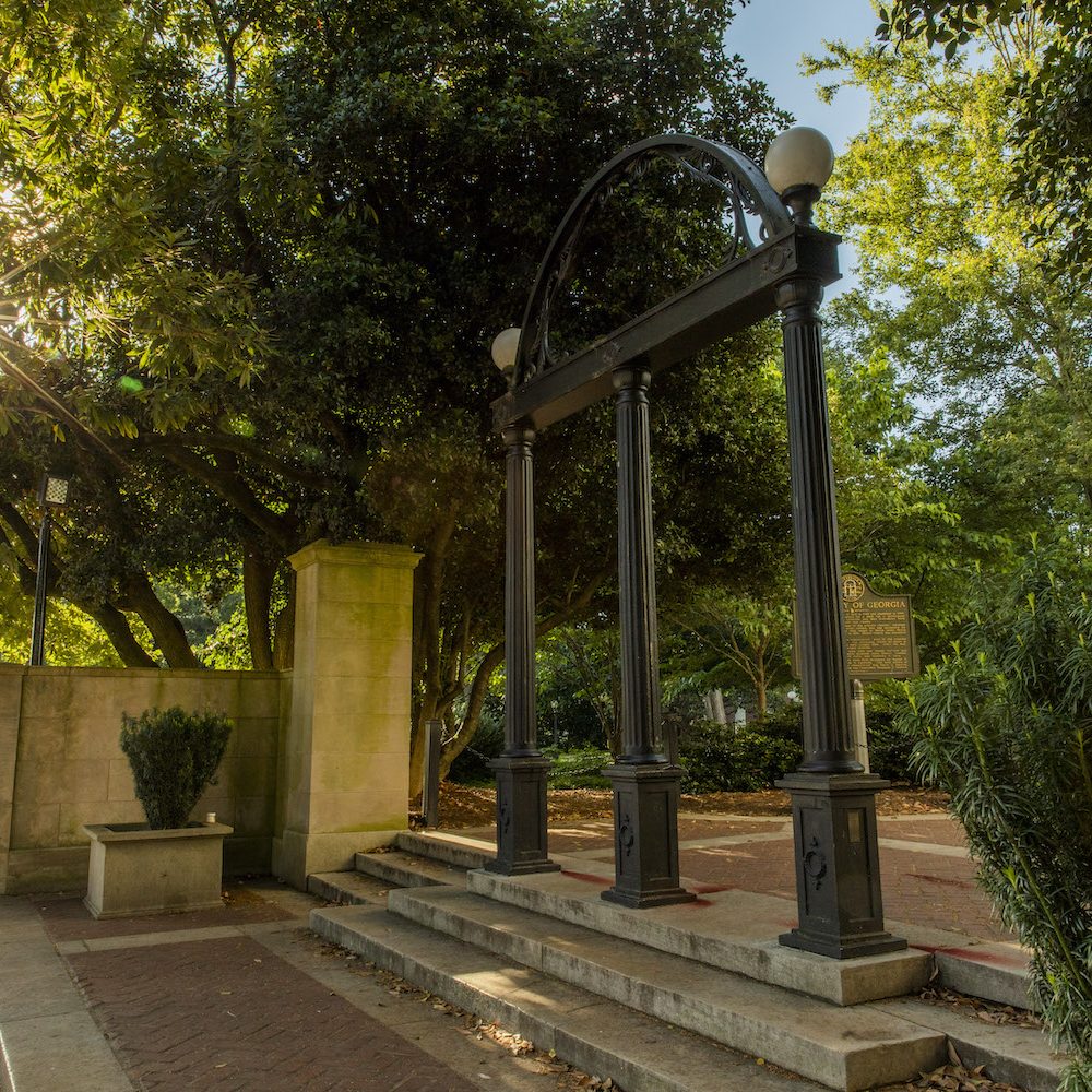 UGA Arch in morning light